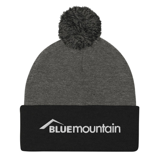 Blue Mountain Pom-Pom Beanie