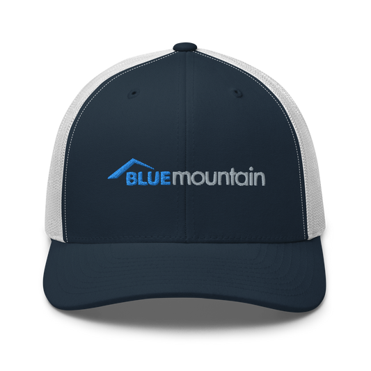 Blue Mountain Mesh Trucker Cap