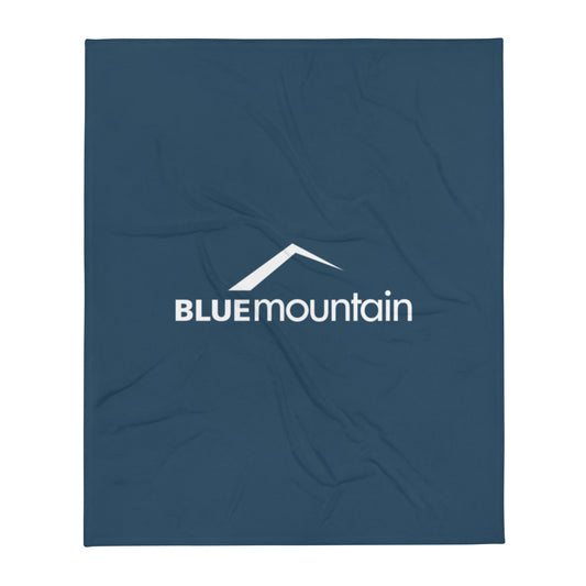 Blue Mountain Throw Blanket
